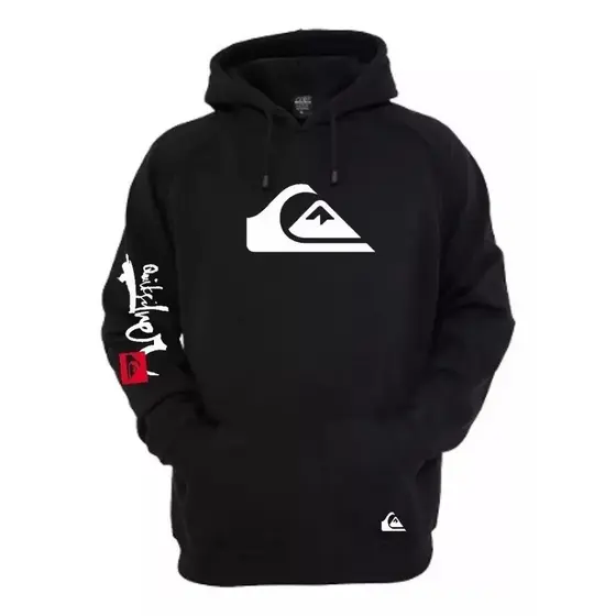 Moletom Quicksilver Braço Conforto Total Premium Unissex