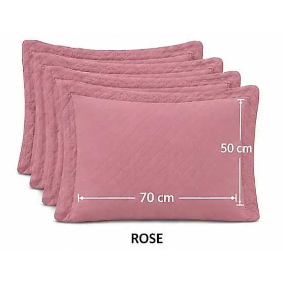 4 Capa Fronha Porta travesseiro Premium matelasse ultrassonoc