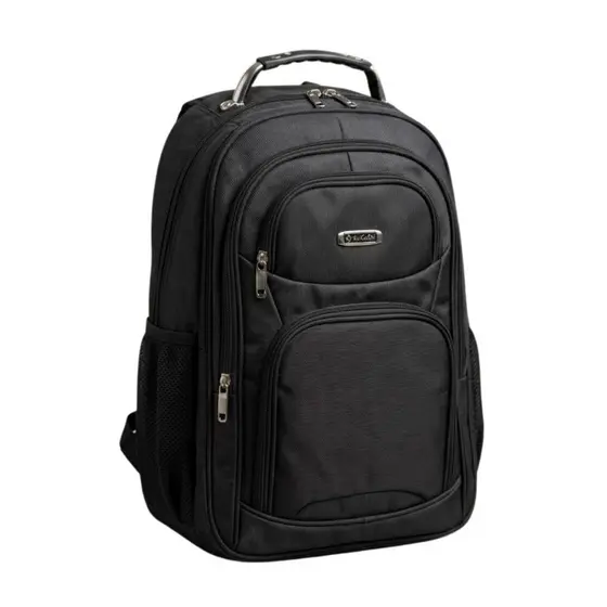 Mochila Multicompartimentos Unissex Reforçada com Cabo de Aço Resistente e Espaço para Notebook