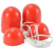 Kit 25 Mini Brinquedo Nariz De Palhaço Com Elástico Festa Infantil Fantasia Brincadeira Prenda Saquinho Supresa