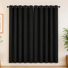 Cortina Luna Para Sala Quarto 2,00x1,20 Tecido Promoção