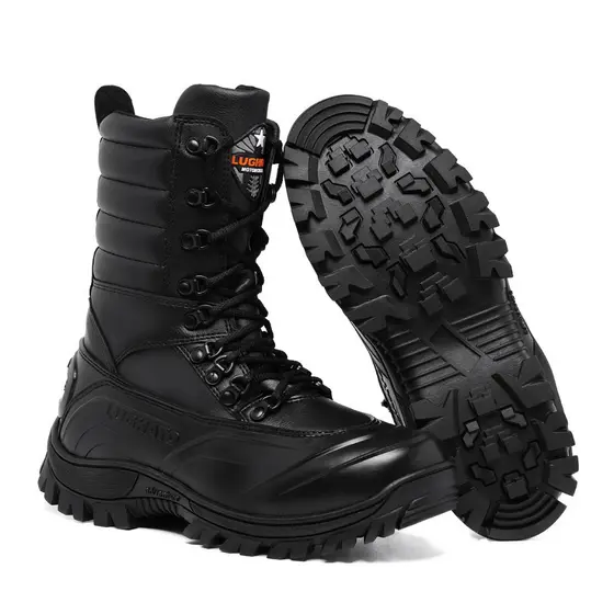 COTURNO MILITAR LUGHATO OFICIAL COM ZÍPER SEMI IMPERMEÁVEL SEGURANÇA