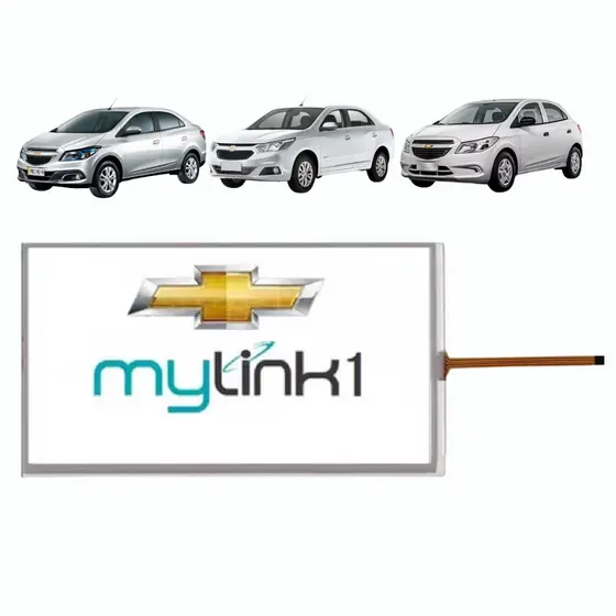 TOUCH SCREEN TELA DE TOQUE GM CHEVROLET MY LINK 1 DO ONIX PRISMA TRACKER COBALT SONIC S10 SPIN