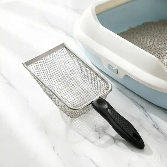 1/2/3 Unidades Pá De Areia Felina Filtra Rapidamente SuperfíCie Lisa Grip ConfortáVel Material DuráVel