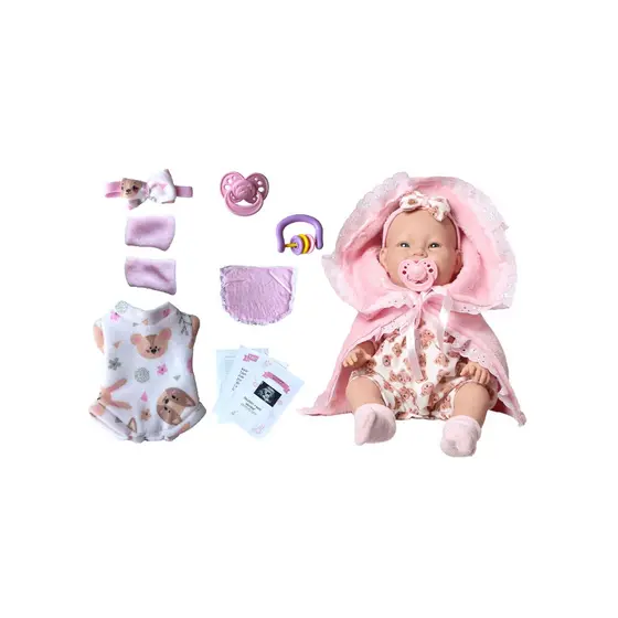 Bebe Reborn Boneca Realista 100% Silicone Com Itens Inclusos Pode Dar Banho Promoção