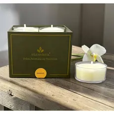 Vela Aromática Premium Baunilha C/12 Mini Velas Velitah Brasil