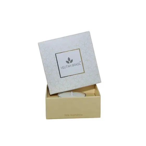 5 Lembrancinhas Vela Aromática Premium Lavanda Velitah Brasil