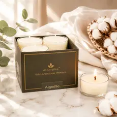 Vela Aromática Algodão C/12 Mini Velas Aromatizadas Velitah Brasil