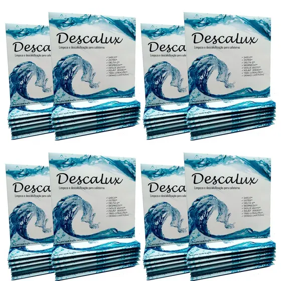 8X Descalcificante Descalux Nespresso Dolce Gusto Tres Corações Oster e outras cafeteiras