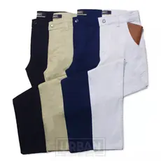 Calça Sarja Masculina Modelo Esporte Fino com Elastano Slim Fit