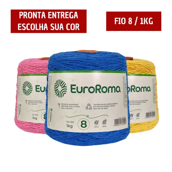 Barbante Euroroma Eurofios 1 Kg Fio 8