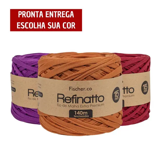 Fio de Malha Extra Premium Refinatto Fischer 15mm -140mts