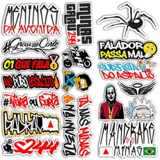Adesivos Mandrake Minas 244 para Bike cartela Carro Moto Capacete impreshow M28