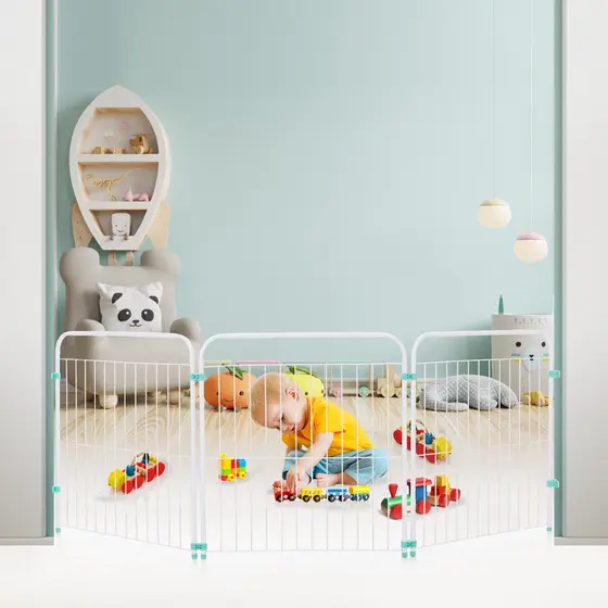 CERCADO VERSÁTIL PLUS - 3 Grades para Crianças ou Pets (125cm a 190cm )