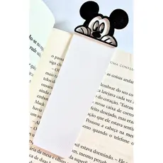 Marca Página Mickey Fofo 3D – Presente Criativo para Quem Ama Livros
