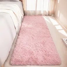 Tapete Passadeira 2,00 x 0,60 Felpudo Corredor Quarto Sala Antiderrapante Várias Cores
