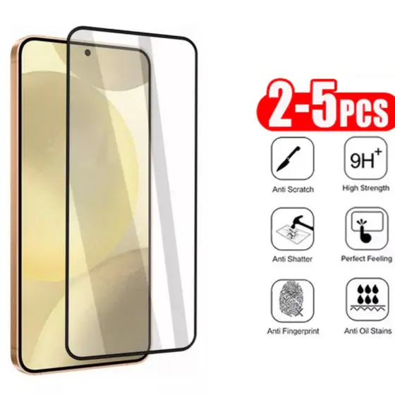 Kit 2 Película Vidro Para Samsung A15 A06 A07 A16 A55 A14 Temperado 3D 9H