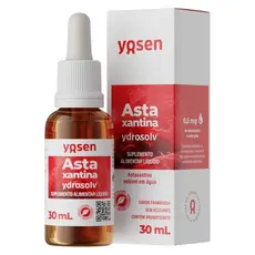 Vitamina Astaxantina Ydrosolv Frasco 30ml Yosen