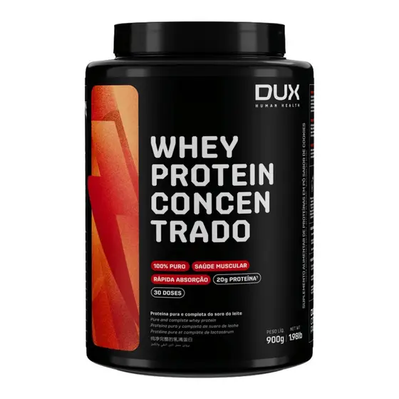 Whey Protein Concentrado 900g Dux