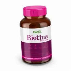 Biotina Wefit 45mcg 60 Cápsulas Cabelo e Pele