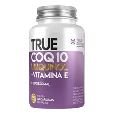 Coenzima Q10 Lipossomal C/Ubiquinol 60 cápsulas True Source