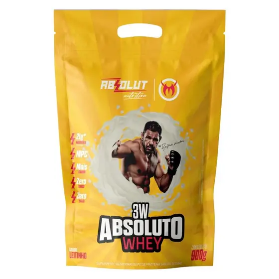 Whey 3W Minot Refil 900g Absolut Nutrition