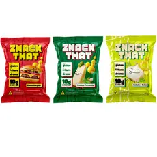 Kit 3x Salgadinhos Snack Extrusado Saco De 40g Znack That