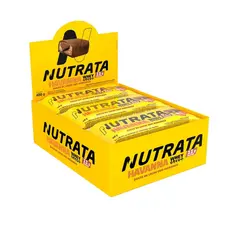 Whey Grego Bar Havanna Display C/12 Barras De 40g Dulce De Leche E Morango Nutrata