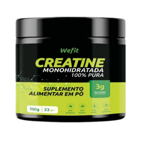 Creatina Pote Com 100g Wefit