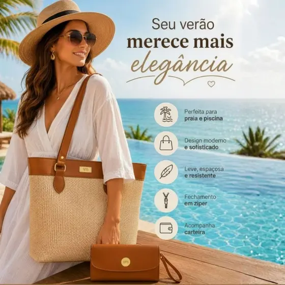 Bolsa Praiana Sacola Grande Durável E Ideal Para Praia Piscina E Viagens Design Moderno