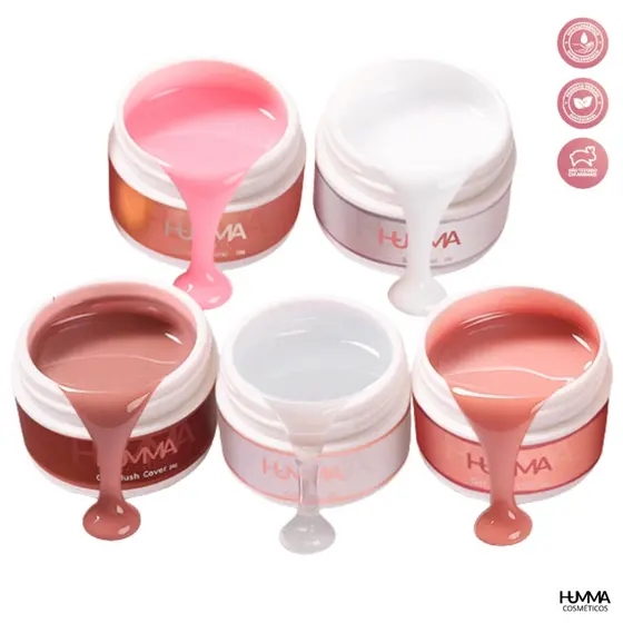 Humma Preparadores & Finalizadores Primer Ácido Desidratador Gel Base Top Coat