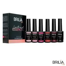 Esmaltes Gel Brilia Nails Cabine Led/Uv 10g - Monte seu Kit