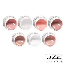 Uze Nails Gel Construtor 25g LIVRE TPO HEMA FREE Nude Pink Baby White Elegante Cover - Escolha o Seu