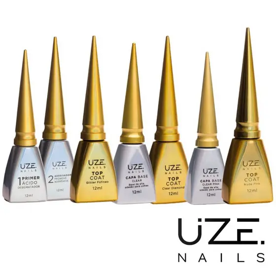 Uze Nails Preparadores & Finalizadores Primer Ácido Adesivador Capa Base Top Coat Blindagem Infiltração LIVRE TPO