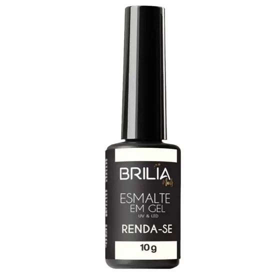 Esmalte Brilia Nails Renda-se Gel 10g Cabine Led/Uv