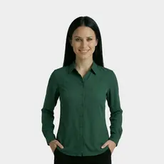 Camisa Social Feminina Preta Blusa Social Feminina Luxo Manga Longa Blusa Social Feminina Longa
