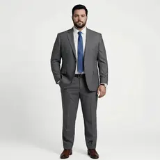 Terno Gala Elastano Alfaiataria Plus Size Esporte Fino Premium Italiano Masculino Social
