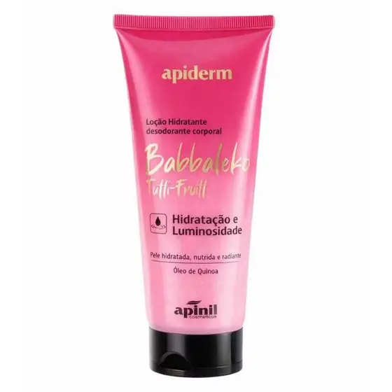 Hidratante Corporal Babbaloko Tutti-Frutti 190g Apiderm Pele Macia e Perfumada - Apnil