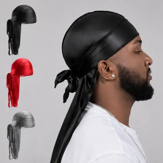 Durag Cetim Waves Premium Confortável, Estilo E Proteção