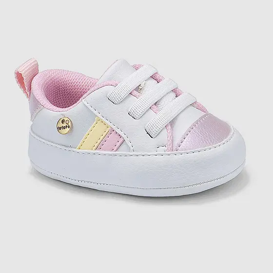 Tênis Com Elástico Infantil Baby Menina Colors - FOFOPÉ
