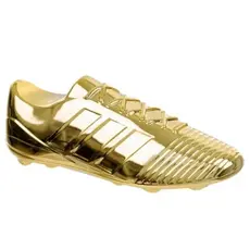 CHUTEIRA DE OURO DECORATIVA - DECORAÇÃO FESTA FUTEBOL