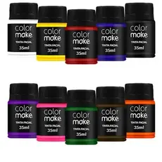 Tinta Facial Liquida 35ml Colormake (Todas as cores) Maquiagem Artística