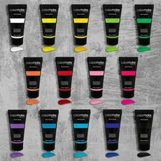 Colormake Clown Líquido 30ml Maquiagem Artística Profissional Facial Carnaval Halloween Teatro