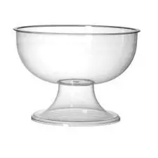 Taca Gigante Acrilica Cristal 5l  para Doces, Sobremesa ,  Bomboniere Doceria