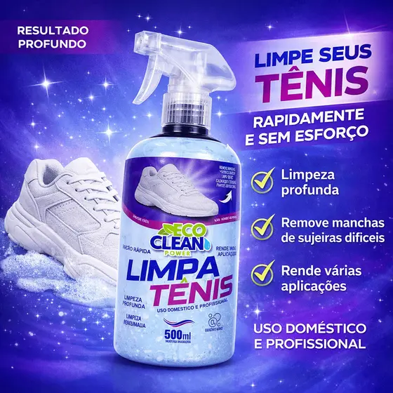 Limpa Tênis Espuma L&Beauty Limpeza Profunda E Rápida 150ml