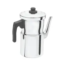 Cafeteira Polida C/coador 2,0 Litros Alumínio Fort-lar 2- LAM