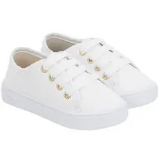 Tênis Infantil Casual Super Conforto Leve Escola Menino Menina Unissex Promoção Oferta Branco