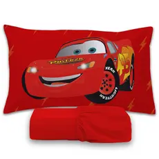 Jogo De Lençol 2 peças Infantil Temático De Personagens - Relâmpago Mcqueen