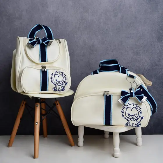 Bolsa Maternidade Kit 2 Peças Mochila 2 Em 1 Conjunto Mamãe e Bebê