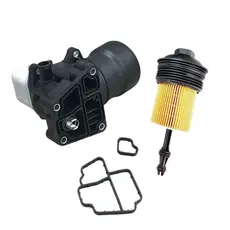 Resfriador Radiador Óleo + Suporte Filtro Amarok 2.0 Tdi